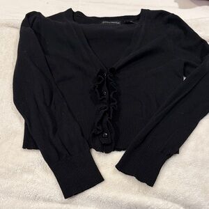 Sweater Project Black Kids Cardigan